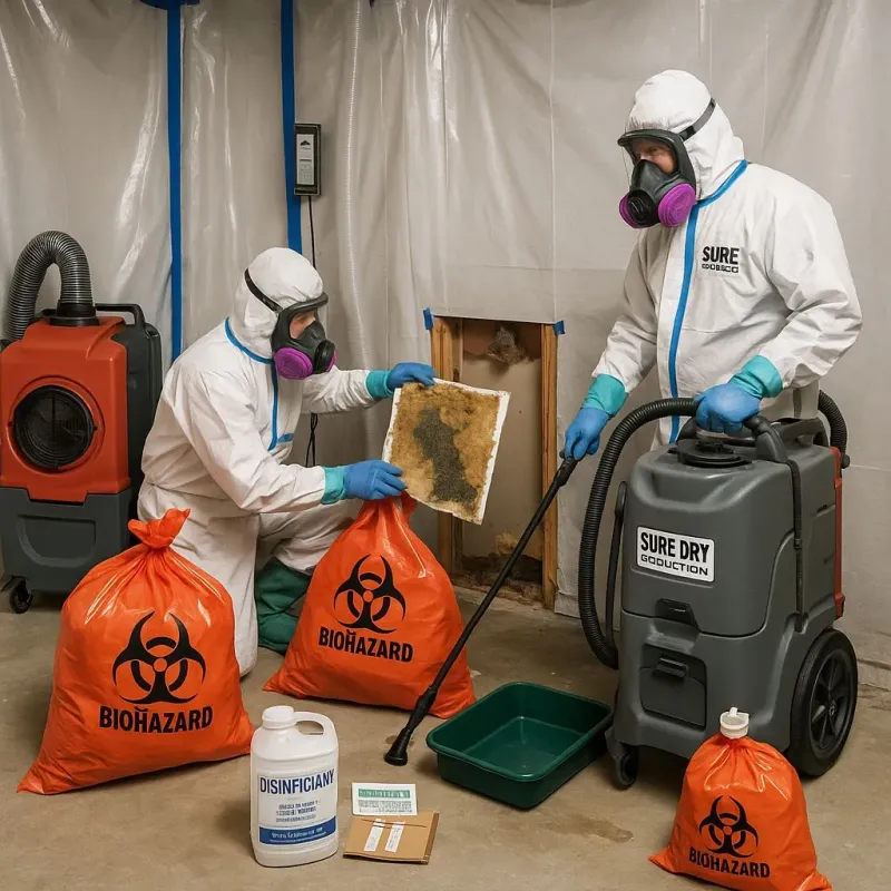 Contaminated Water Handling Protocols process in Snyder County, PA