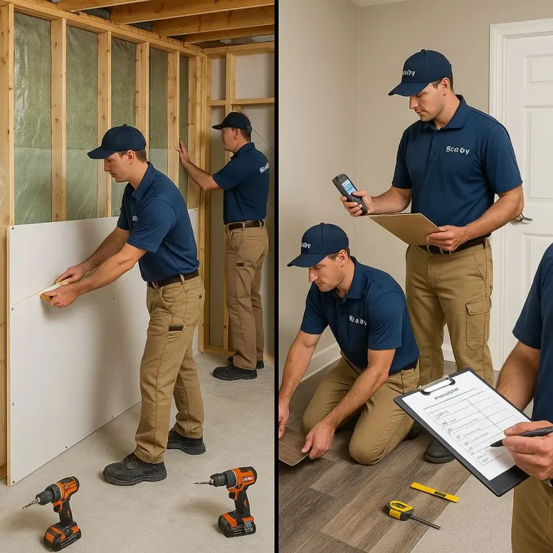 Repairs and Reconstruction process in Snyder County, PA